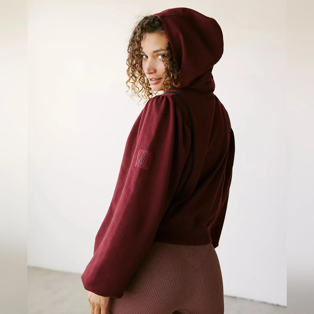 FREE PEOPLE Sandstorm Pullover Hoodie NWT - XS - Picture 3 of 13